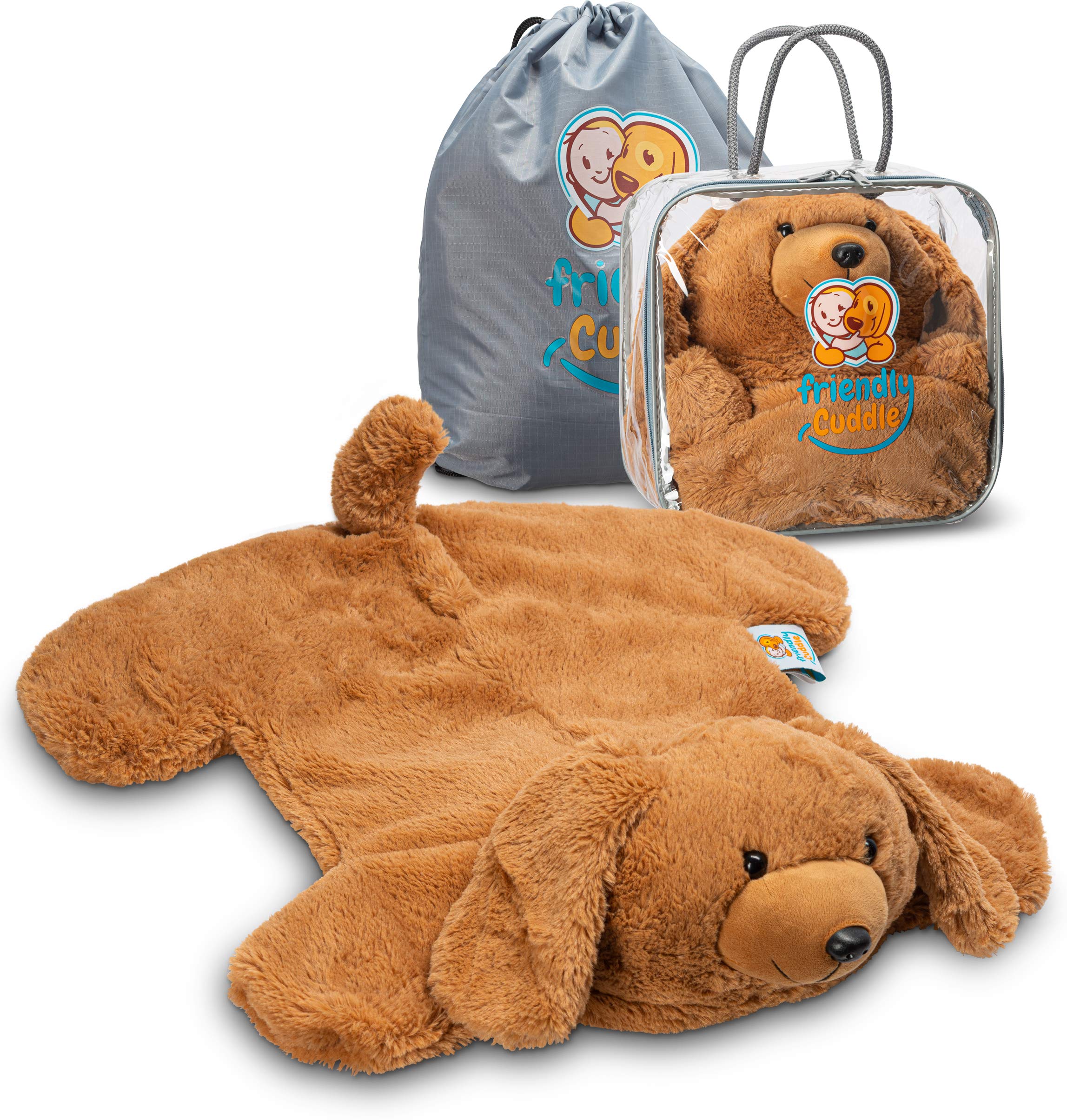 Friendly Cuddle Weighted Lap Pad For Kids 5 Lbs. Sensory Weighted Stuffed Animals Lap Blanket For Toddlers Kids Adults With Sens