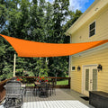 Tang Sunshdes Depot 10' X 23' Sun Shade Sail Rectangle Canopy Shade Cover Uv Block For Backyard Pergola Porch Deck Garden Patio