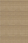 Mad Mats Geometric Outdoor Rug, Reversible Plastic Mat (5' X 8', Basic - Cream/Brown)