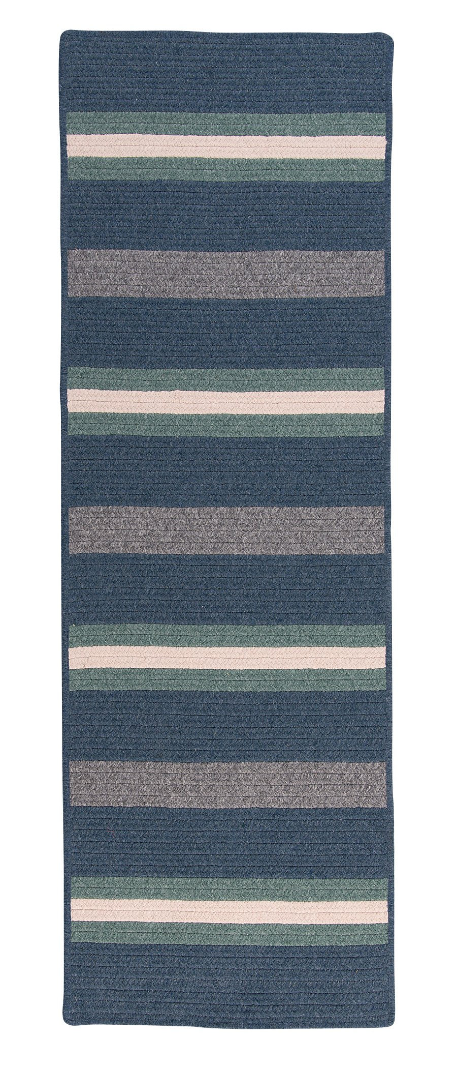 Colonial Mills Salisbury Rug, 2 By 8-Feet, Denim