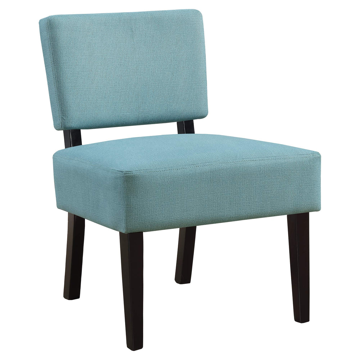 Monarch Specialties ACCENT CHAIR, 22.75' L x 27.5' W x 31.5' H, Teal