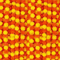 6 Pcs- 5 Feet Long Marigold Garland Bulk Indian/American Wedding Party Mantel Decoration Decorations for Altar Faux Flower Garla