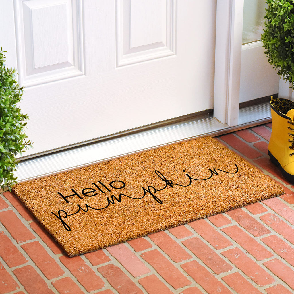 Calloway Mills Hello Pumpkin Doormat, 24' X 48'