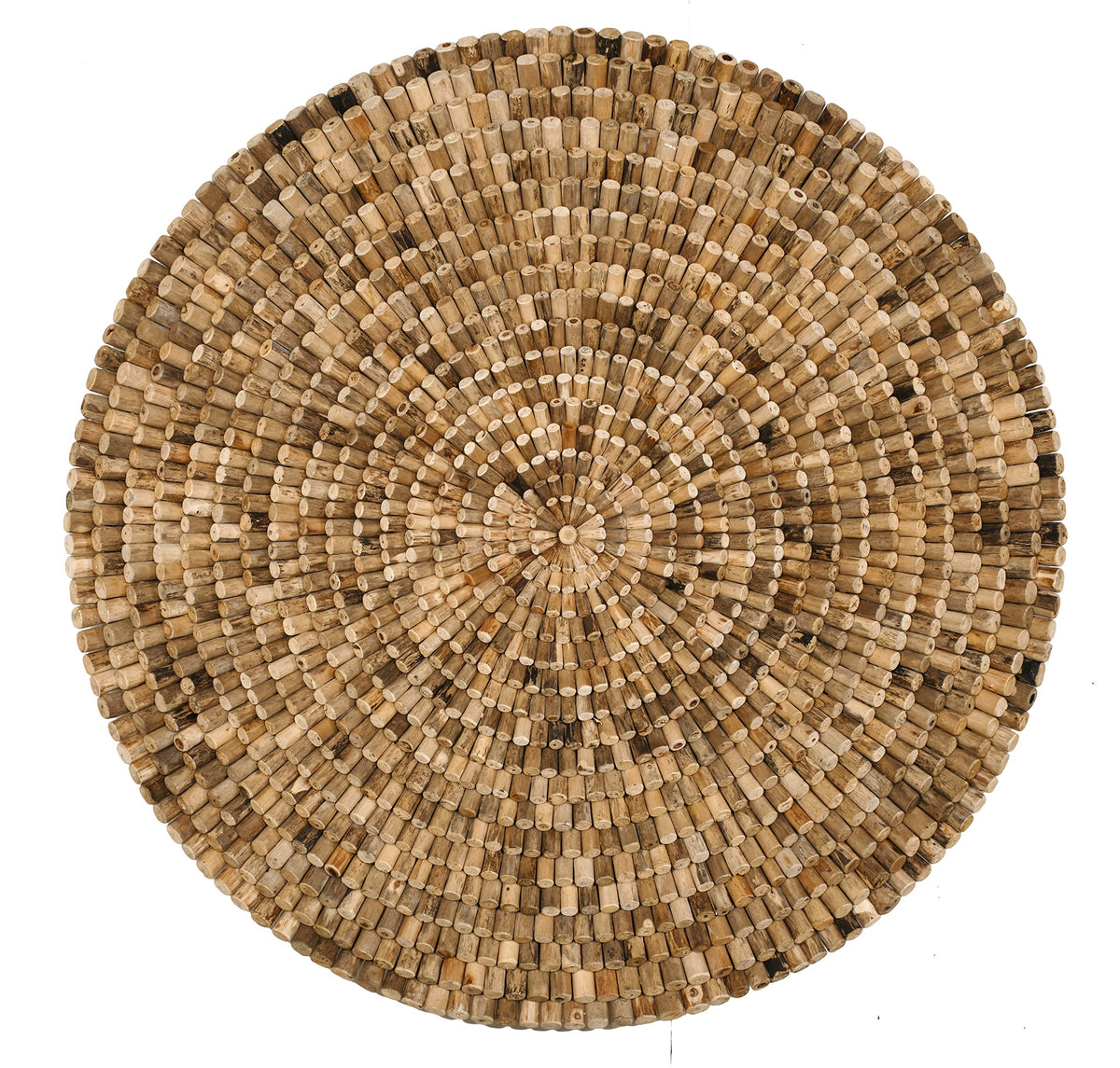 Wood Wall Art Round 60 Inch Diameter