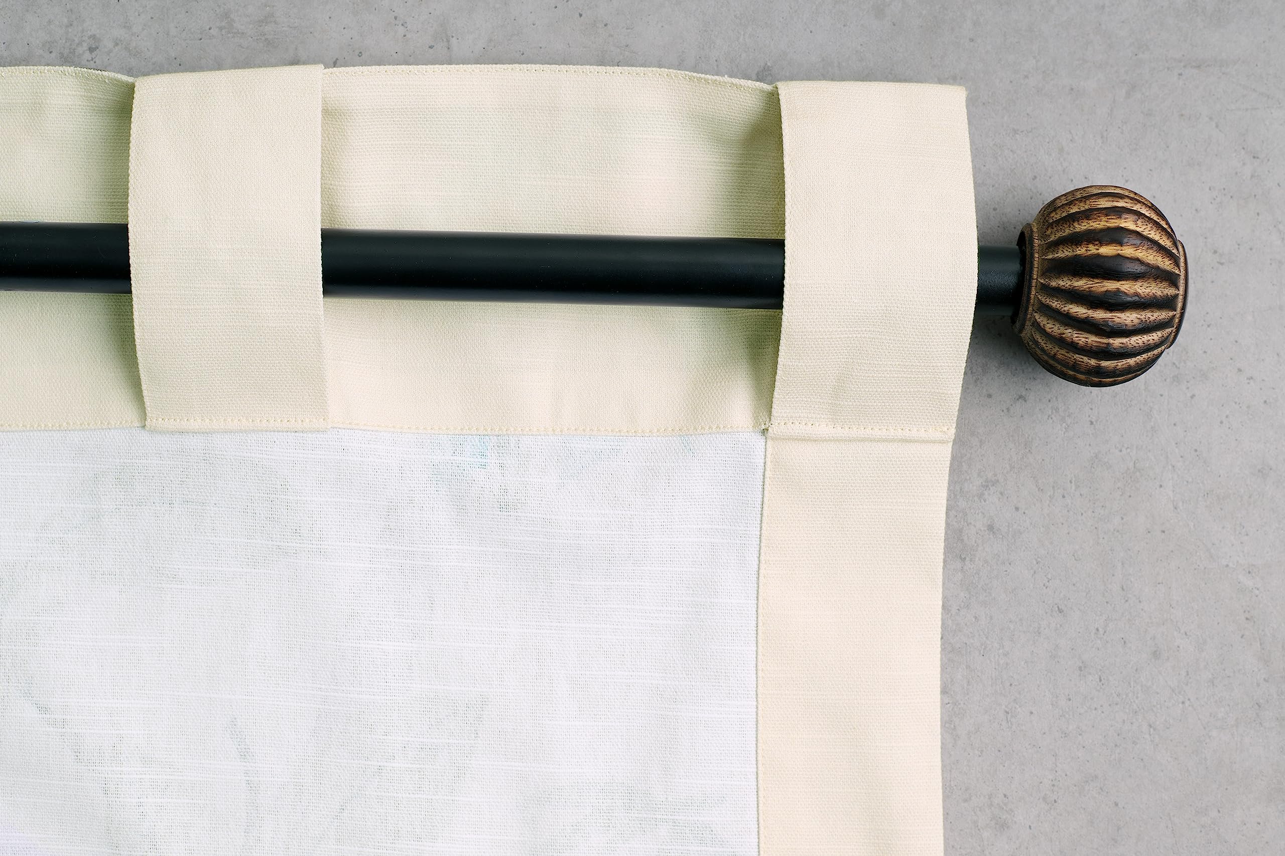 Maison D' Hermine 100% Cotton Curtain Bamboo Yellow One Panel Curtains For Living Rooms Bedrooms Offices Tailored With A Rod Poc