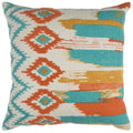Rizzy Home | T12942 | 20"x20" Gray/Neutral Decorative Pillow | Down Fill