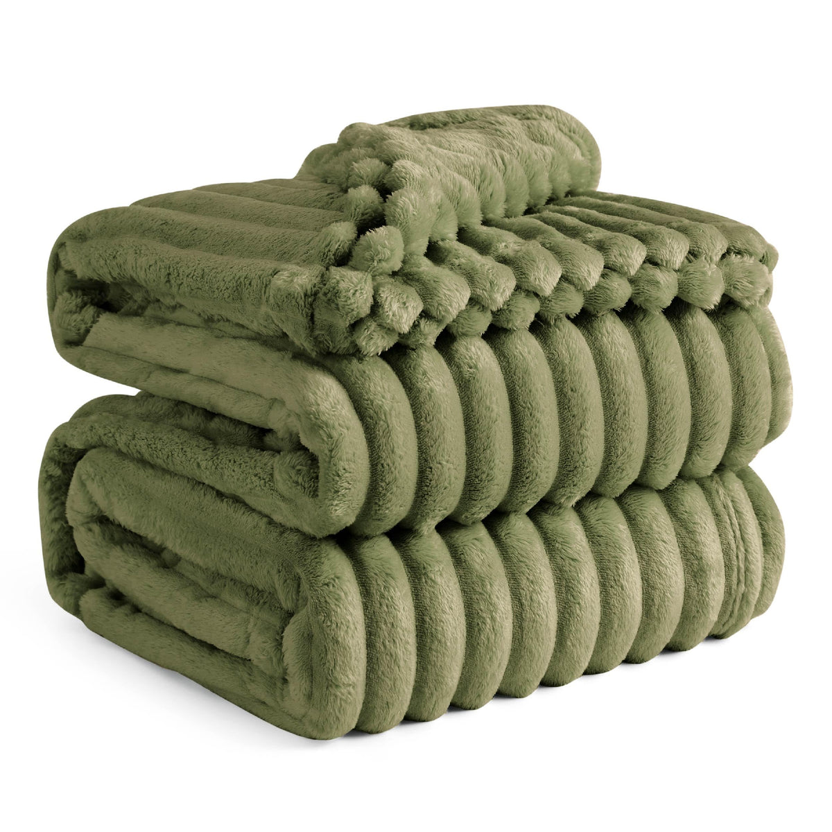 Bedsure Cypress Fleece Queen Blanket For Couch - Super Soft Cozy Blankets For Women, Cute Small Blanket For Girls, 90X90 Inches