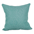 Blazing Needles Square Polyester Jacquard Throw Pillows, 17", Mabul Seaglass 4 Count