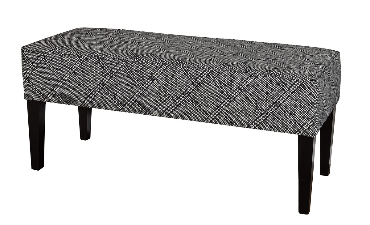 Leffler Home Fletcher Bench, Shibori Indigo