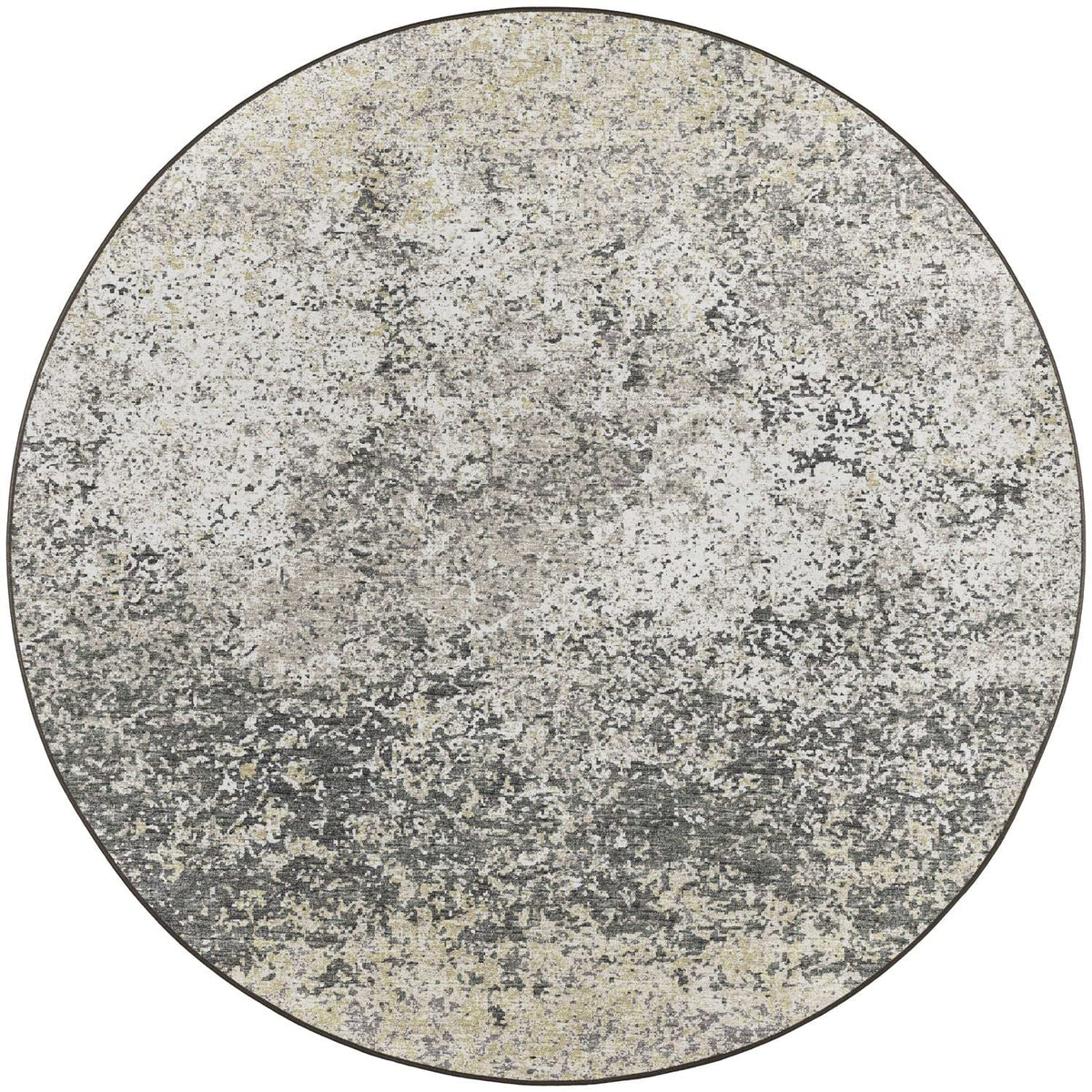 Winslow Wl3 Grey Transitional Rug Round 10' X 10'