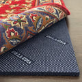 DELLUNA Non-Slip Area Rug Pad 5'x7', 3/8'' Thick Double Side Rubber + Felt, Premium Deluxe Cushioned- Safe for All Floors, Adds 