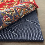 DELLUNA Non-Slip Area Rug Pad 5'x7', 3/8'' Thick Double Side Rubber + Felt, Premium Deluxe Cushioned- Safe for All Floors, Adds 