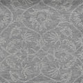 HomeRoots 9'X13' Grey Hand Tufted Space Dyed Floral Ogee Indoor Area Rug