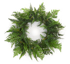 Melrose International, Llc Spring Floral Beautiful Mixed Greens Fern Wreath