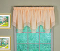 Today'S Curtain Emelia Original Voile Ascot 25', Peach, 40' W X 25' L
