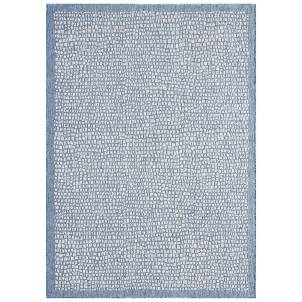 Tommy Bahama Marlin Blue Indoor/Outdoor Area Rug, 5'3x7'3, Transitional Design, Durable for Home and Patio