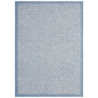 Tommy Bahama Marlin Blue Indoor/Outdoor Area Rug, 5'3x7'3, Transitional Design, Durable for Home and Patio