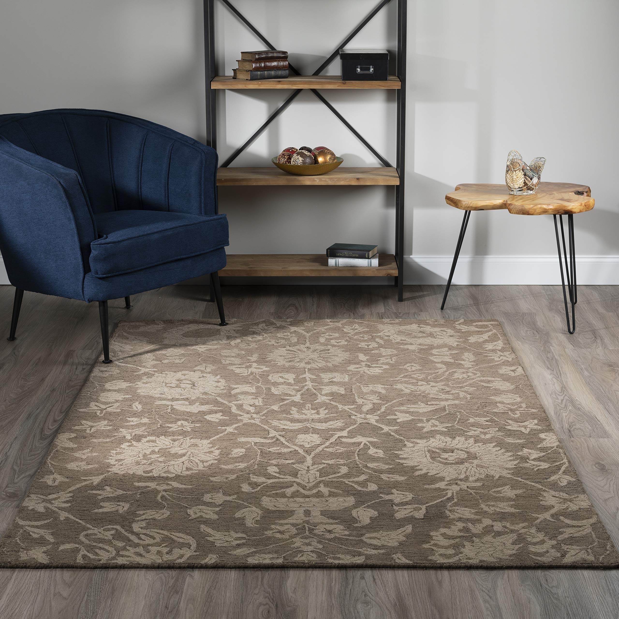 Dalyn Rugs Korba Area Rug 3'6&quot;X5'6&quot; Mocha
