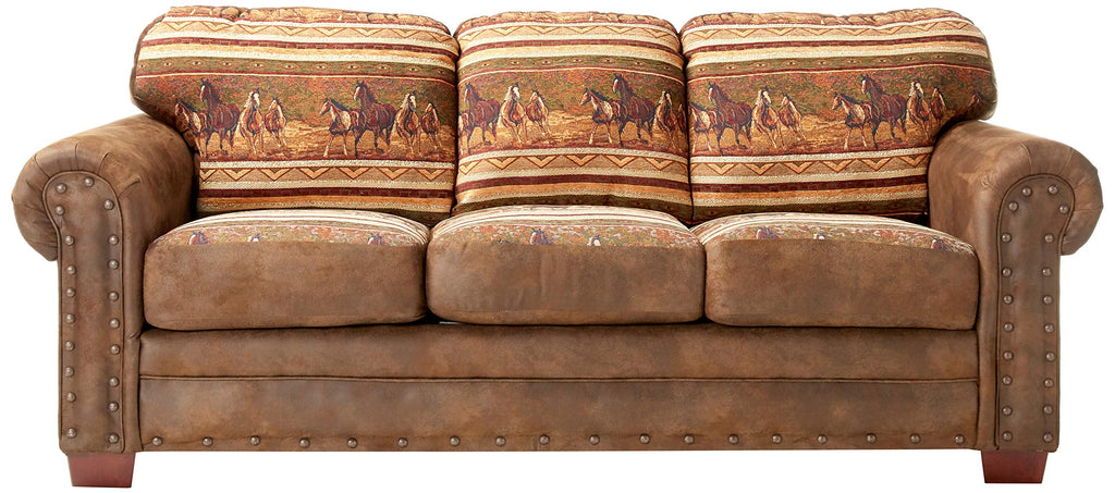 American Furniture Classics Wild Horses Sofa