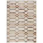 DALYN RUG Carmona CO7 Linen 3'1' x 5' Rectangle Soft Area Rug, Easy Clean, Non Shedding, Bedroom, Entry, Living Room, Dining Ro