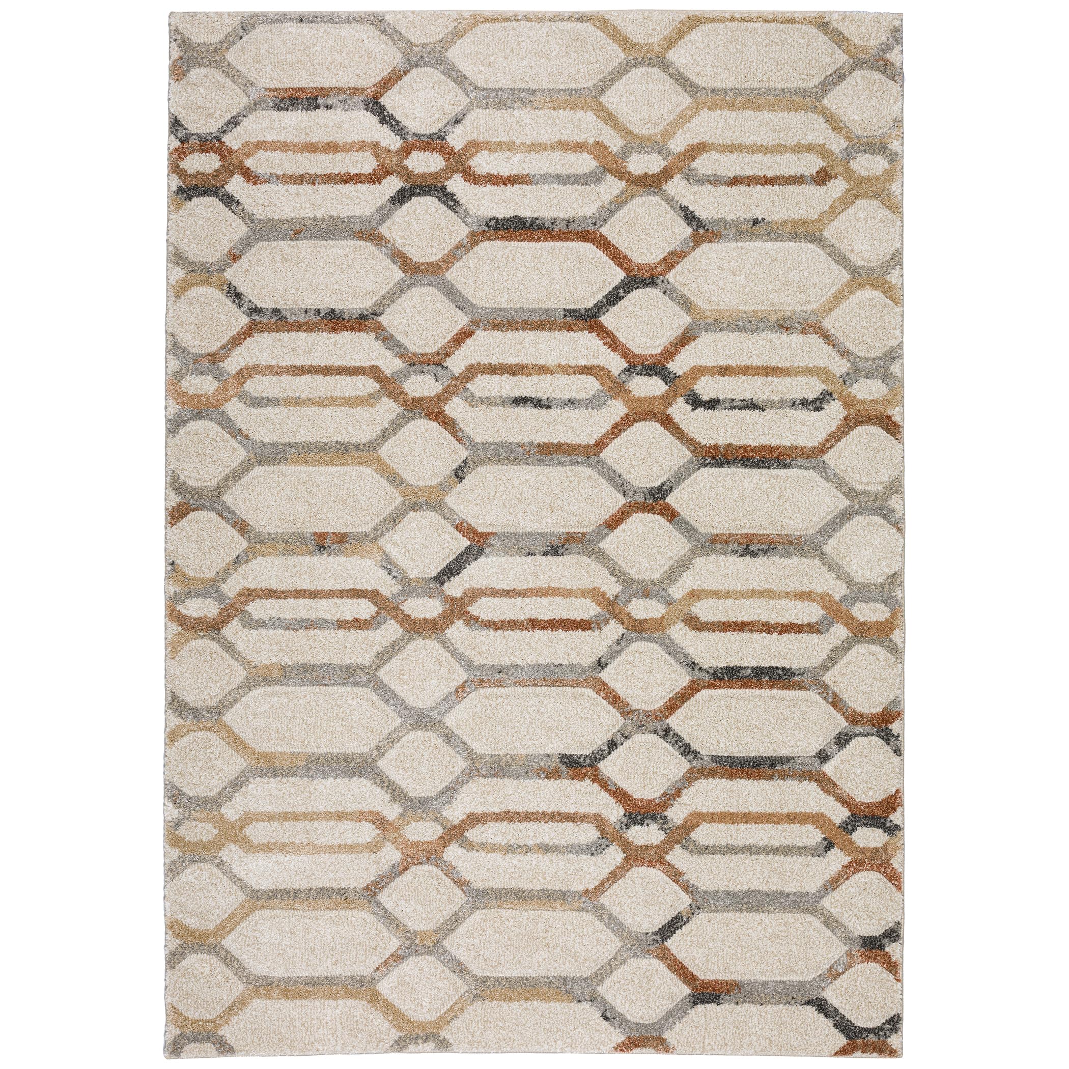 DALYN RUG Carmona CO7 Linen 3'1' x 5' Rectangle Soft Area Rug, Easy Clean, Non Shedding, Bedroom, Entry, Living Room, Dining Ro