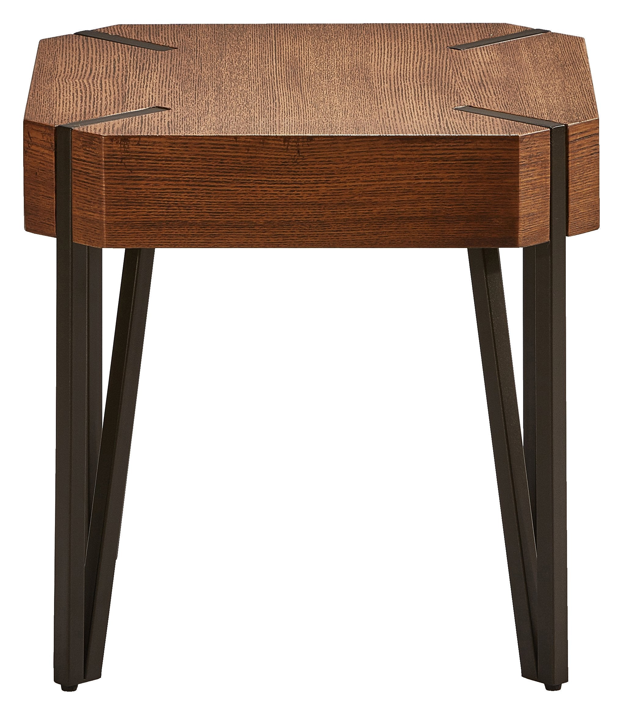 International Caravan Wood End Table