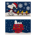 Gertmenian Peanuts Coir Mat (2-Pack), Welcome Mats For Front Door, Home Entrance, Garage, And Back Door, Home Decor, 20' X 34'