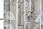 Maison D' Hermine Tailored Curtain 100% Cotton One Panel 50''X84'' Curtains, Easy Hanging With A Rod Pocket & Loop For Living Ro