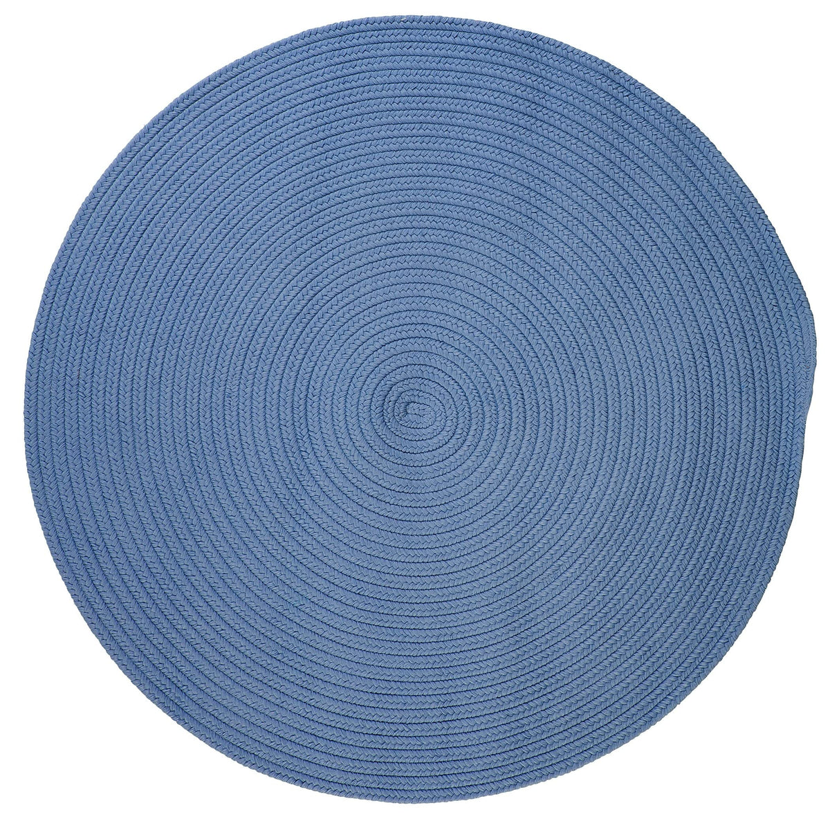 Colonial Mills Boca Raton Round Indoor/Oudoor Area Rug 11X11 - Blue Ice