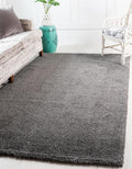 Unique Loom Solo Collection Area Rug - Calabasas (4 1 x 6 1 Rectangle, Gray)