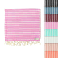 Sand Cloud Turkish Beach Towel - Sand Proof - 100% Certified Organic Turkish Towel - Quick Dry Towel for Beach, Picnic, Blanket 
