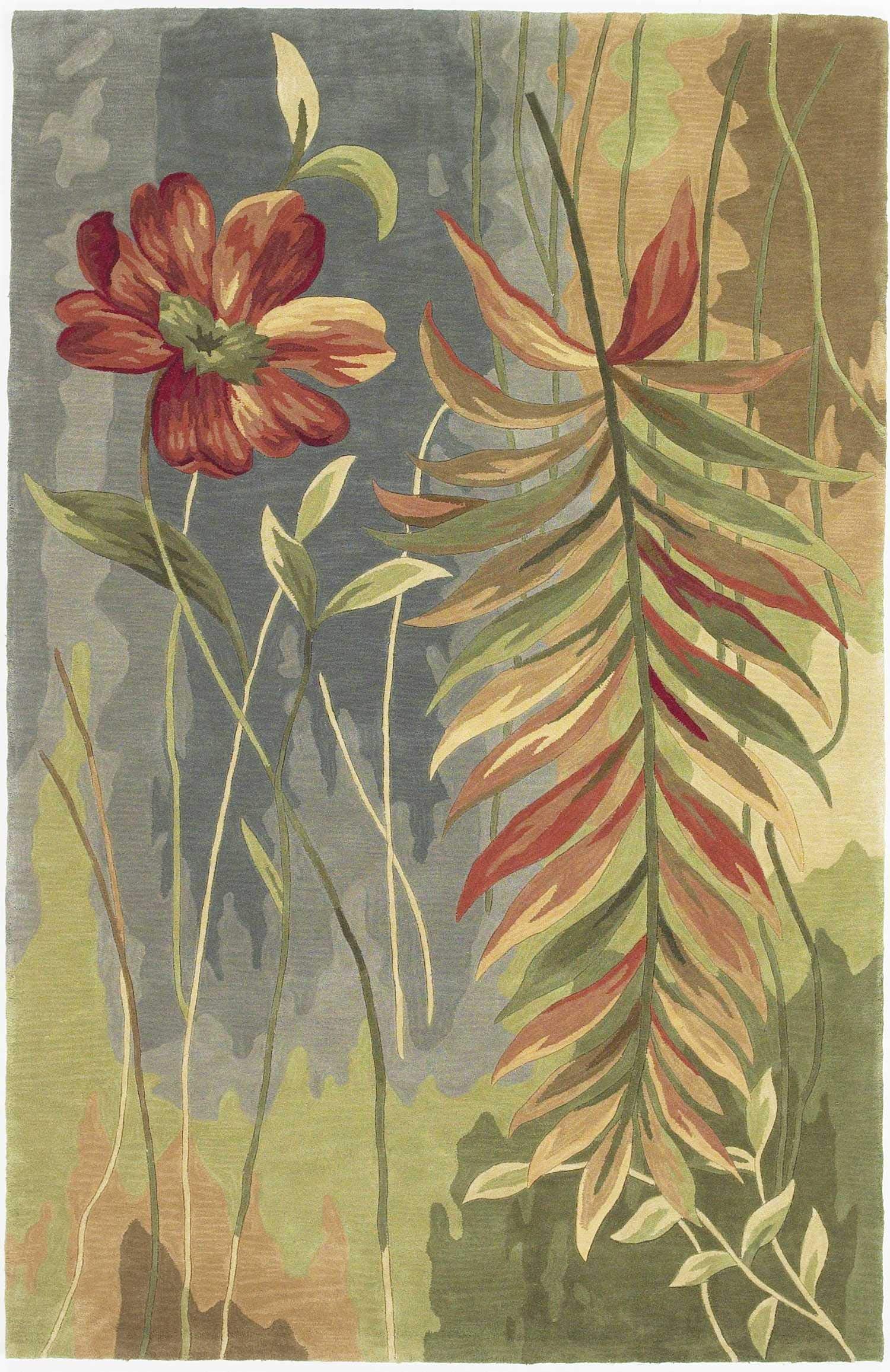 HomeRoots Decor 8'6' x 11'6' Wool Multicolor Area Rug