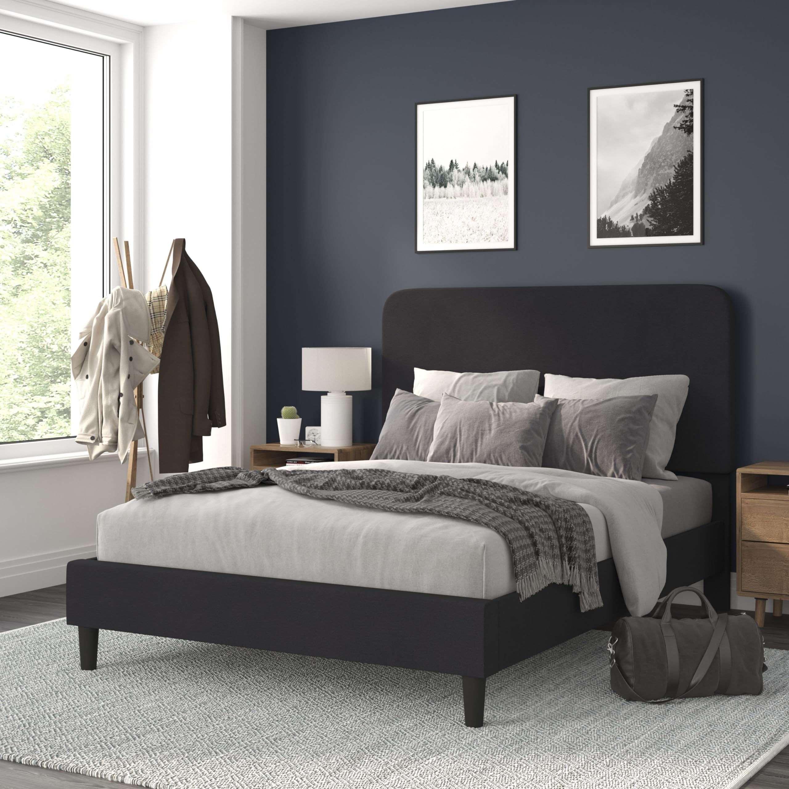 Flash Furniture Addison Platform Bed - Thumbnail 3