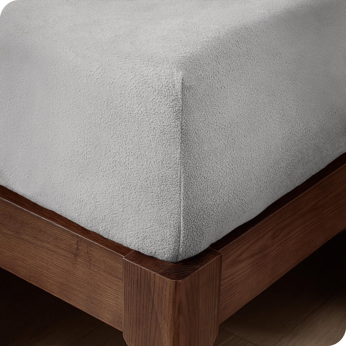 Bare Home Super Soft Fleece Fitted Sheet - King Size - Extra Plush Polar Fleece - Deep Pocket - All Season Cozy Warmth (King, Li