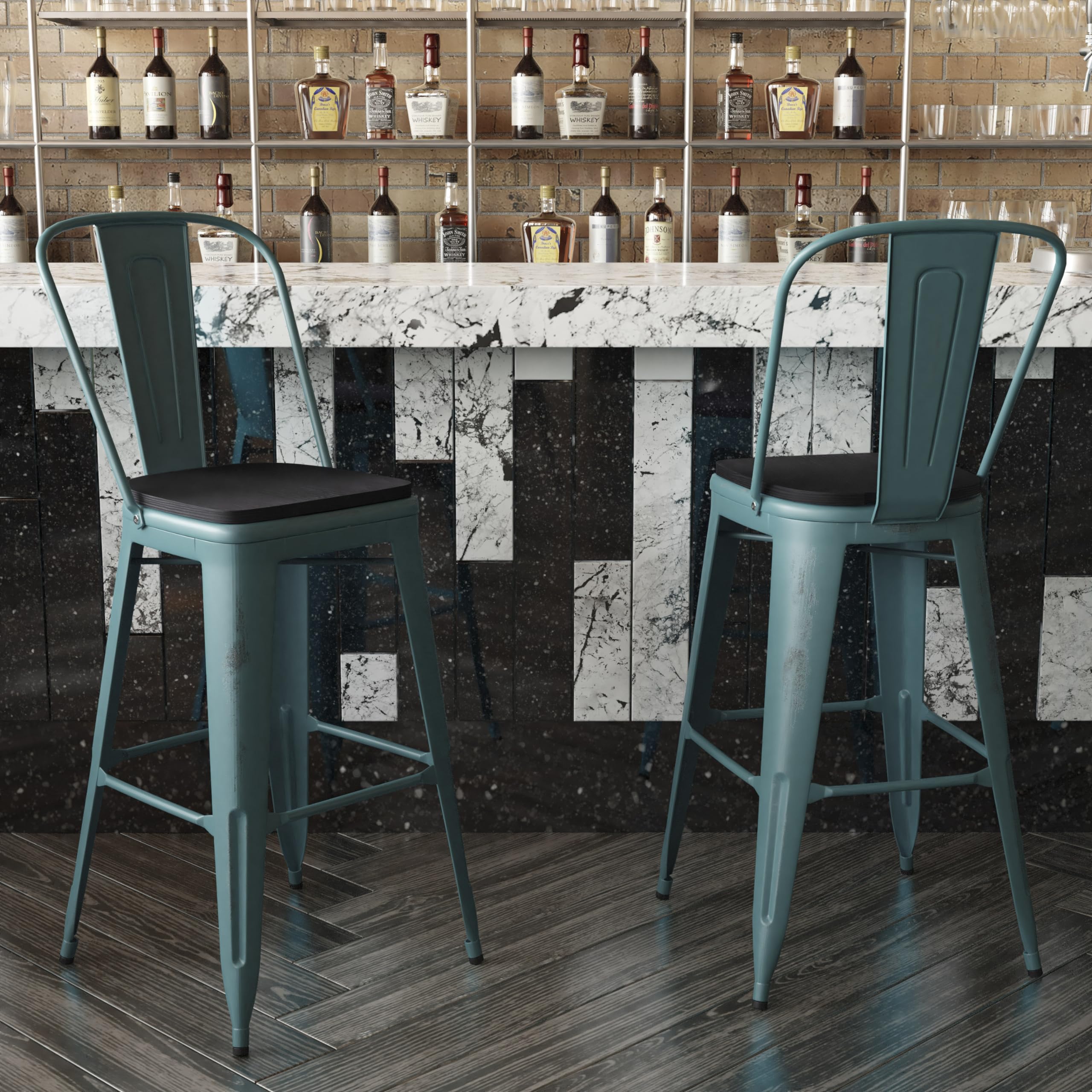 Flash Furniture Carly Bar Stool - Thumbnail 5