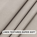 Dwcn Valance Curtains For Kitchen Windows, Basement Window Curtains 18 Inches, Rod Pocket Bathroom Curtains - 1 Panel, 42 X 18 I