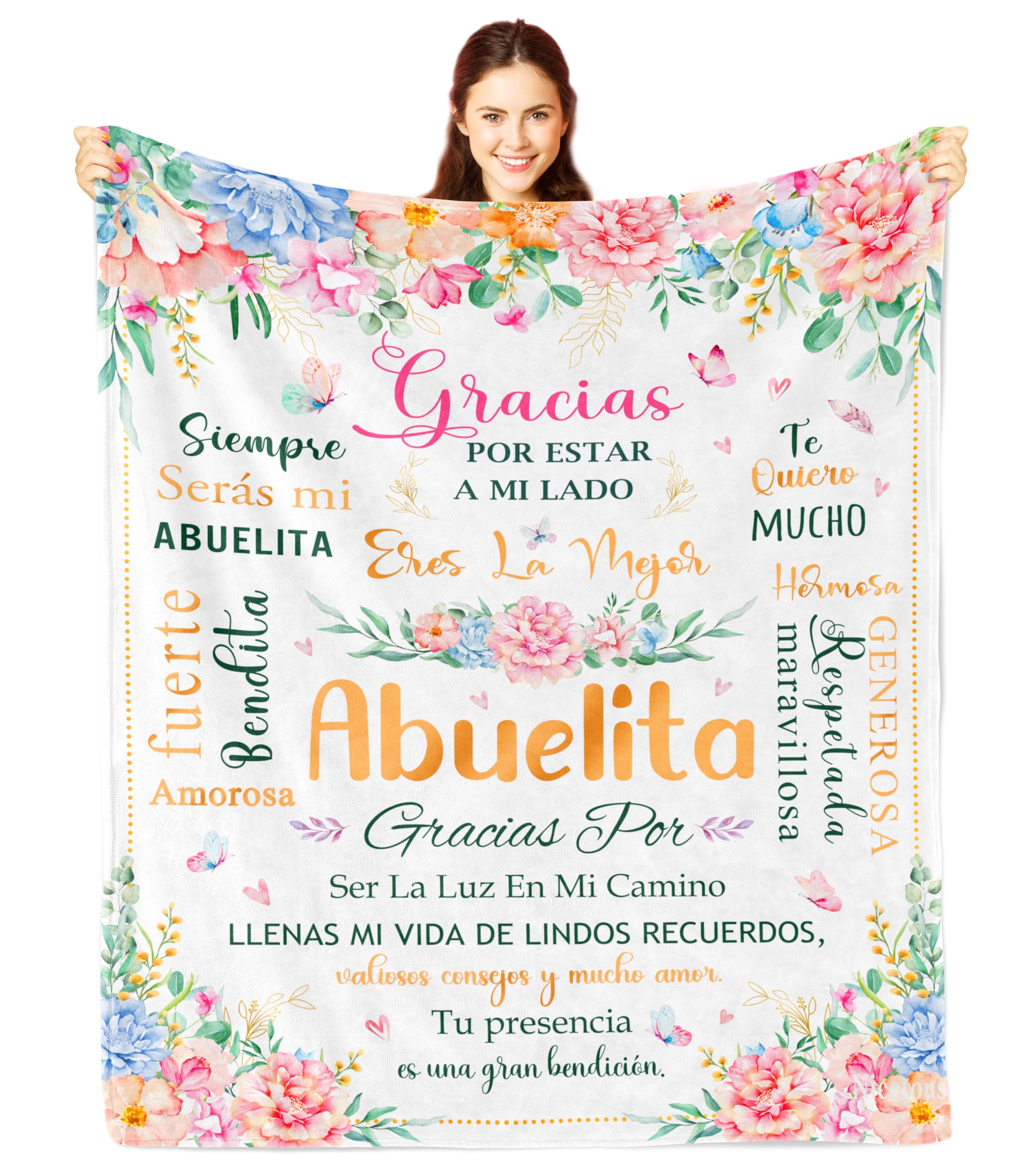Nicetous Abuelita Gifts In Spanish, Regalos Para Abuela, Grandma Birthday Gifts, Grandma Gifts From Grandchildren, Birthday Gift