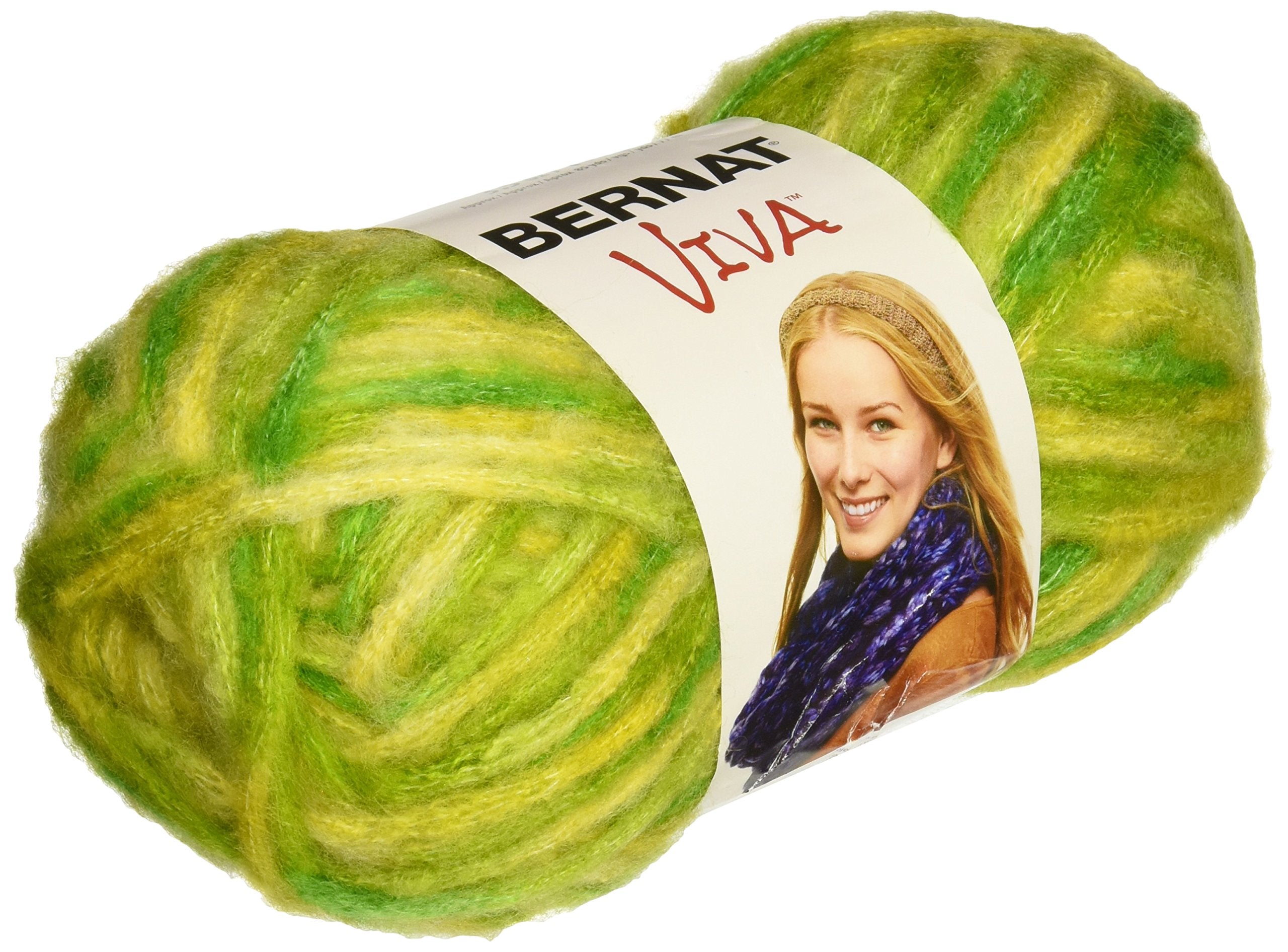 Spinrite Viva Yarn, Chartreuse