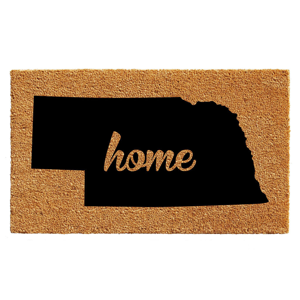 Calloway Mills 105312436 Nebraska Doormat, 24' X 36', Natural/Black
