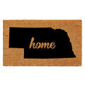 Calloway Mills 105312436 Nebraska Doormat, 24' X 36', Natural/Black