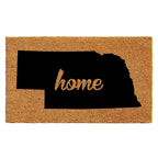 Calloway Mills 105312436 Nebraska Doormat, 24' X 36', Natural/Black