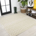 Jonathan Y Smb108M-5Sq Ourika Moroccan Geometric Textured Weave Indoor Outdoor Area Rug, Coastal,Traditional,Transitional Easy C