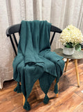 AWARD VELVETS Super Soft & Breathable Throw Blanket  Pine Green | Classy Throw Suitable for Home Couch, Sofa, Bed Dcor & Bedroo