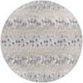 Winslow Wl5 Taupe Transitional Rug Round 8' X 8'