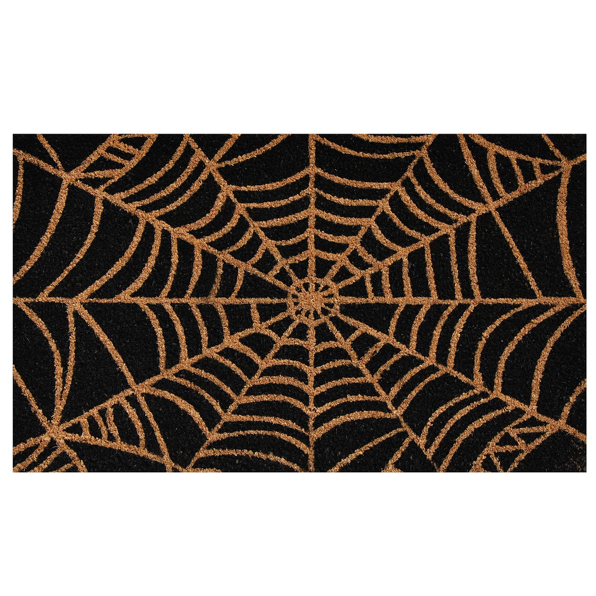 Calloway Mills 101951729 Scary Web Doormat, 17X29, Black And Natural