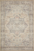 Loloi Ii Hathaway Collection Hth-07 Multi / Ivory 2'-6'' X 7'-6'', .25'' Thick, Runner Rug, Soft, Durable, Printed, Modern, Low