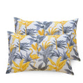 Huesland By Ahmedabad Cotton 144 Tc Cotton Pillow Cases Set Of 2  Yellow