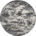Camberly Cm6 Black Casual Rug Round 8' X 8'