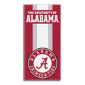 The Northwest Company NCAA Alabama Crimson Tide Beach Towel, 30 x 60, Zone Read