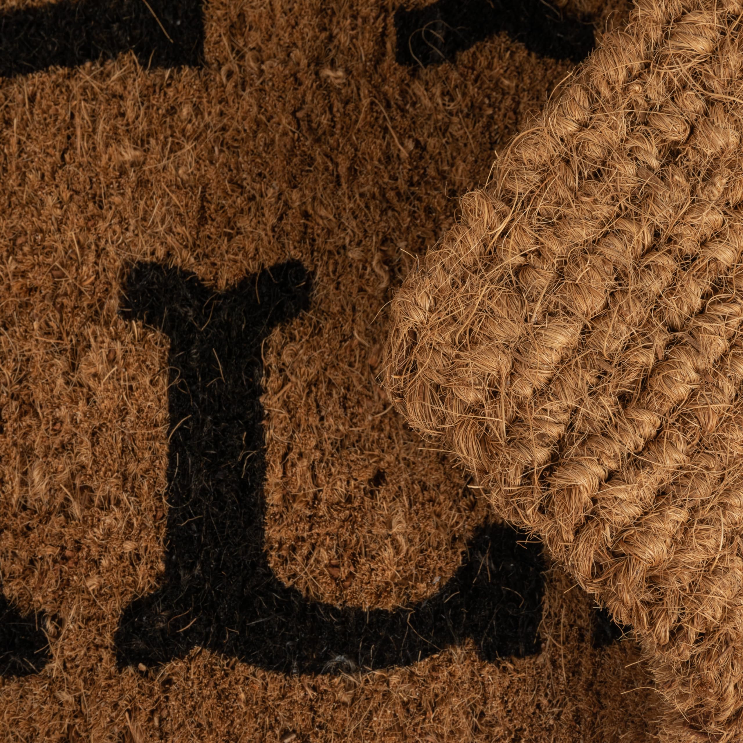 Creative Co-Op 'Hey Y'All Natural Coir Doormat